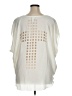 Rouge 100% Polyester Ivory 3/4 Sleeve Blouse Size XL - photo 2