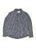 Class Club 100% Cotton Checkered-gingham Blue Long Sleeve Button-Down Shirt Size 4 - 5 - photo 1