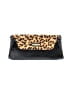 Anne Klein Animal Print Black Clutch One size - photo 1