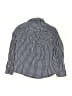 Class Club 100% Cotton Checkered-gingham Blue Long Sleeve Button-Down Shirt Size 4 - 5 - photo 2
