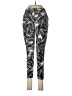 H&M 100% Viscose Graphic Black Leggings Size 10 - 11 - photo 1