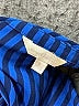 Charming Charlie Stripes Blue Long Sleeve Blouse Size L - photo 7