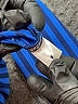 Charming Charlie Stripes Blue Long Sleeve Blouse Size L - photo 8