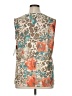 MULTIPLES Tan Sleeveless Blouse Size 0X - photo 2
