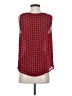 Elle 100% Polyester Red Sleeveless Blouse Size S - photo 2