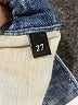 7 For All Mankind 100% Cotton Stars Blue Jeans Size 27 waist - photo 8