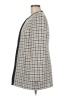 Kasper 100% Polyester Houndstooth Ivory Coat Size 8 - photo 5