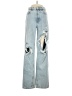 PacSun 100% Cotton Graphic Blue Jeans Size 23 waist - photo 1
