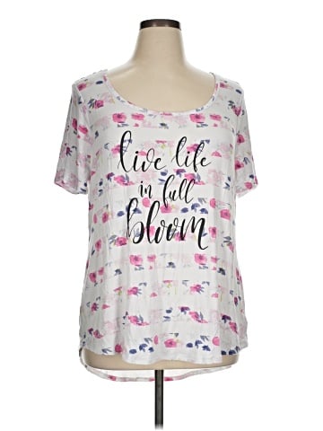 Lane Bryant Outlet Short Sleeve T-Shirt (view 1)