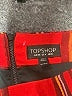 Topshop Plaid Red Casual Skirt Size 4 - photo 5