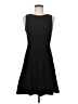 Theory Solid Black Casual Dress Size 6 - photo 1