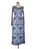 Grecerelle Paisley Blue Casual Dress Size XL - photo 1
