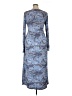Grecerelle Paisley Blue Casual Dress Size XL - photo 2