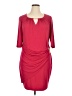 Thalia Sodi Red 3/4 Sleeve Top Size XL - photo 1