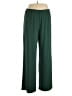 Bob Mackie Solid Green Casual Pants Size L - photo 1