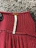 Free People Burgundy Long Sleeve Blouse Size XS - photo 7