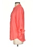 Juniper + Lime Orange 3/4 Sleeve Blouse Size S - photo 5