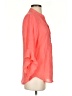 Juniper + Lime Orange 3/4 Sleeve Blouse Size S - photo 4