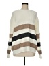 Shein 100% Acrylic Stripes Ivory Pullover Sweater Size 6 - photo 1
