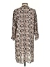 AaKaa 100% Rayon Brown Kimono Size S - photo 2