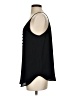 Ann Taylor LOFT 100% Polyester Black Sleeveless Blouse Size S - photo 5