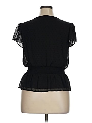 By & By Short Sleeve Blouse (view 2)