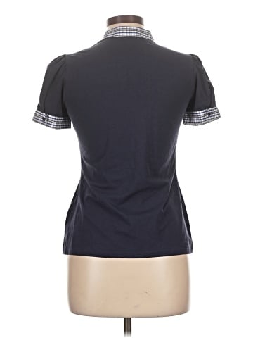 Anne Fontaine Short Sleeve Blouse (view 2)