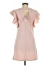 Oodji Solid Pink Casual Dress Size M - photo 2