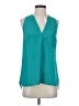 Guess 100% Polyester Teal Sleeveless Blouse Size S - photo 1