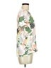 Charlie Tropical Ivory Short Sleeve Blouse Size M - photo 4