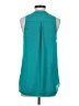 Guess 100% Polyester Teal Sleeveless Blouse Size S - photo 2