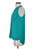 Guess 100% Polyester Teal Sleeveless Blouse Size S - photo 5