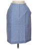 Talbots Houndstooth Blue Formal Skirt Size 2 - photo 1
