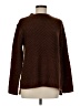 Talbots Chevron-herringbone Brown Turtleneck Sweater Size M - photo 1