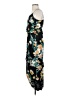 Eyeshadow 100% Rayon Floral Black Casual Dress Size S - photo 5