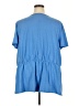 Lane Bryant Blue Short Sleeve Blouse Size 26 - 28 Plus - photo 2
