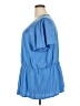 Lane Bryant Blue Short Sleeve Blouse Size 26 - 28 Plus - photo 5