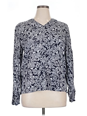 Caslon Long Sleeve Blouse (view 1)