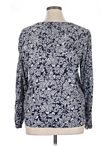 Caslon Long Sleeve Blouse (view 2)