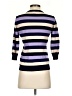 ModCloth Stripes Purple Turtleneck Sweater Size S - photo 2