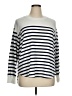 Workshop Republic Clothing Stripes White Pullover Sweater Size 1X - photo 1