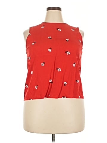 POPSUGAR Sleeveless Blouse (view 1)