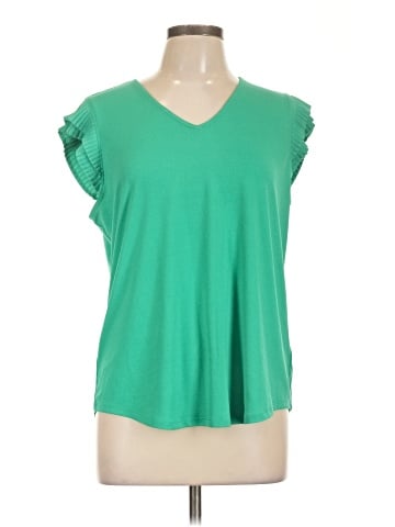 Adrianna Papell Sleeveless T-Shirt (view 1)