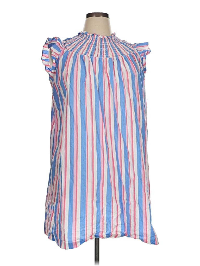 Pre-owned Crown & Ivy Casual Dress In Blue