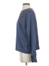 Banana Republic 100% Polyester Blue Long Sleeve Top Size S - photo 5