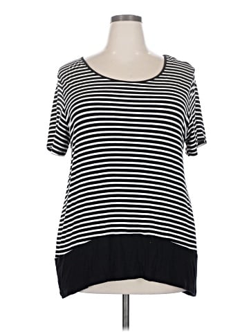 Jones New York Signature Short Sleeve Top (view 1)