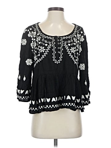 Meadow Rue 3/4 Sleeve Blouse (view 1)