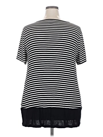 Jones New York Signature Short Sleeve Top (view 2)