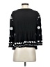 Meadow Rue 100% Viscose Solid Black 3/4 Sleeve Blouse Size S - photo 2
