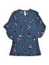 Pink Rose 100% Rayon Blue Dress Size S (kids) - photo 2